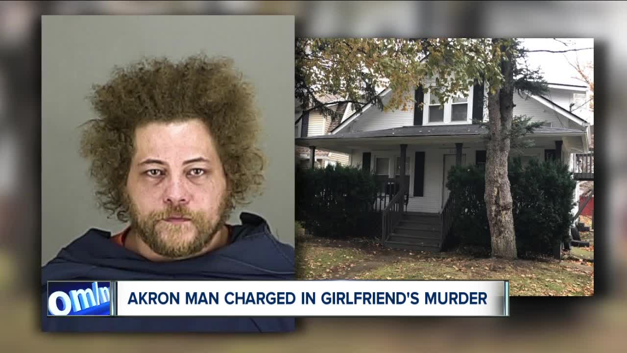 Akron man confesses to killing girlfriend; children at home during time of murder, police say