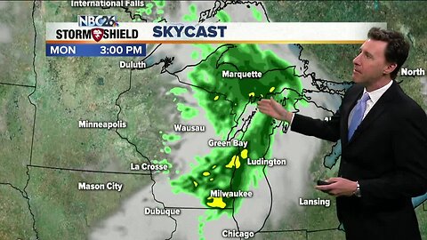 Michael Fish's NBC 26 weather forecast