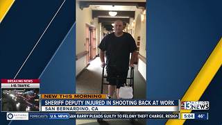 Sheriff Deputy injured in 1 October shooting returns to work