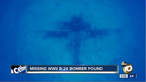 Missing WWII B-24 bomber found