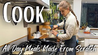 FALL DAY IN THE KITCHEN Cooking From Scratch Recipes For Breakfast, Lunch & Dinner