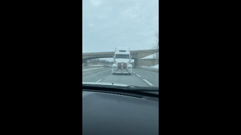 Reverse Truck On Road