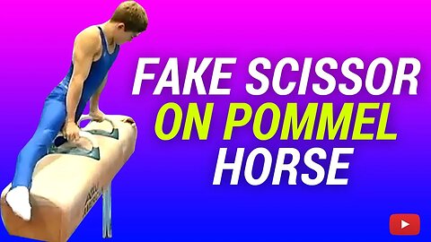 Fake Scissor on Pommel Horse featuring Coach Mark Williams