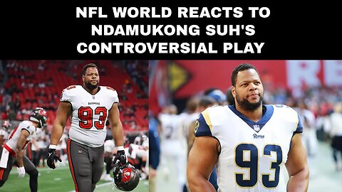 NFL World Reacts To Ndamukong Suh's Controversial Play