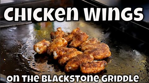 Chicken Wings on the Blackstone Griddle