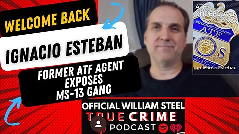 MS-13 #gang exposed by #ATF Ignacio Esteban reveals gripping new #truecrime #book ! #podcast #tmz