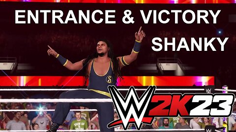 WWE 2K23 Entrance SHANKY || Wrestling Stars of India