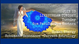 Energy Talk LIVE 3 Schumann Resonance Energies, Astral Travel & the Fourth Dimension