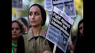 TECN.TV / Young Western Women Protest Convert to Islam for PLO