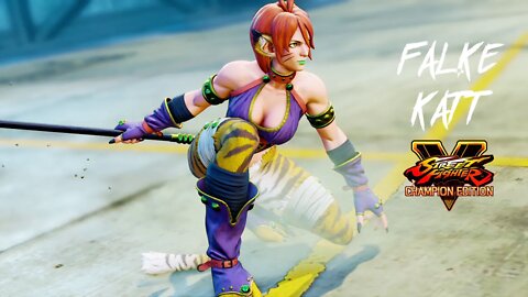 Street Fighter V Falke Katt Outfit