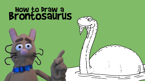 How to Draw a Brontosaurus