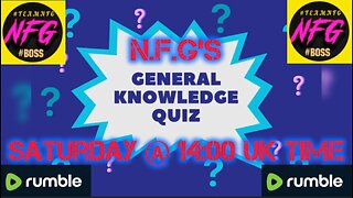 N.F.G'S Live general knowledge quiz