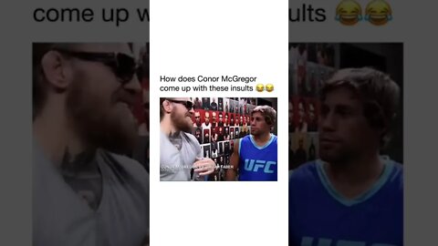 CONOR MCGREGOR ALWAYS HAS A COMEBACK