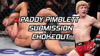 Paddy Pimblett UFC Submission Chokehold