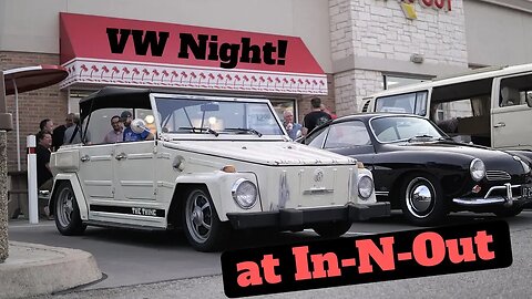 VW Night at In N Out!