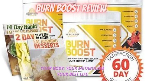 BURN BOOST REVIEW - Burn Boost Reviews 2023 - Does It Work? What to Know Before Buying!