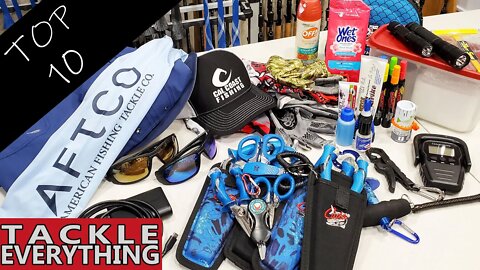 TOP 10 Fishing Tools & Accessories (Building the ULTIMATE Tackle Bag - Episode 6)