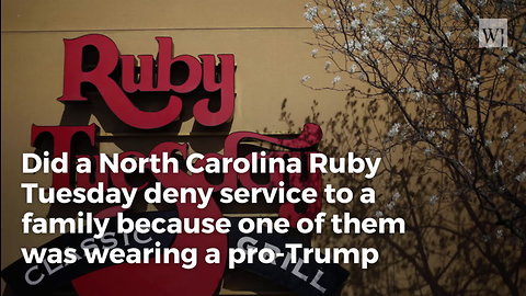 Family Claims Ruby Tuesday Denied Them Table Over Trump Shirt, Post Pictures