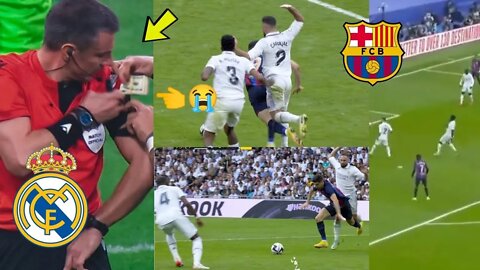 El Clasico Real Madrid referee paid for bad officiating against Barcelona? Insane goal decision