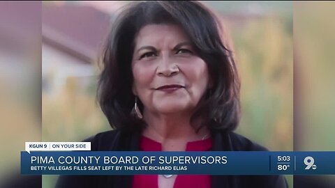 Pima Board of Supervisors appoint new member to fill seat of late Richard Elias