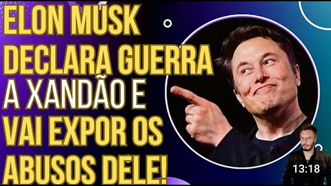 URGENTE: Elon Musk dobra a aposta contra Xandão e promete expor abusos do Ministro!
