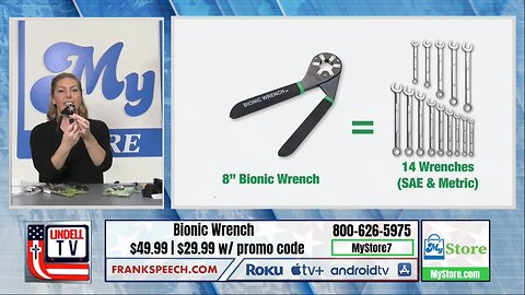 MyStore Shopping Hour: Introducing Bionic Wrench