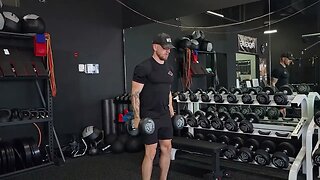 Dumbbell Clean to Press Neutral Grip