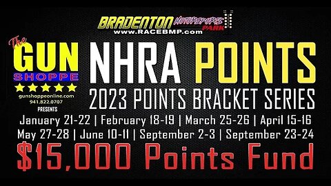 LIVE: Drag Racing - Summit Racing NHRA Bracket Series @bradentonmotorsportspark2637 4.15.23