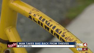 Man Tackles Would Be Bike Thieves