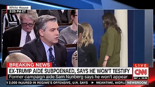 TRIGGERED: Sarah Sanders Continues To Ignore CNN's Acosta. Acosta Loses It.