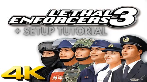 ⭐ LETHAL ENFORCERS 3 + Fixes | 4K/60ᶠᵖˢ | ARCADE #walkthrough #longplay #playthrough