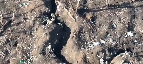 Ukrainians tried shooting a incoming fpv drone..