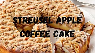 Bake the Best Streusel Apple Coffee Cake with This Simple Recipe! #streusel #apple #coffeecake