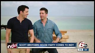 Scott Brothers from 'Property Brothers' come to Indianapolis for book tour