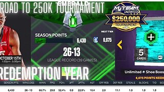 NBA 2K23 MY ROAD TO 250K MYTEAM UNLIMITED PREQUALIFIERS