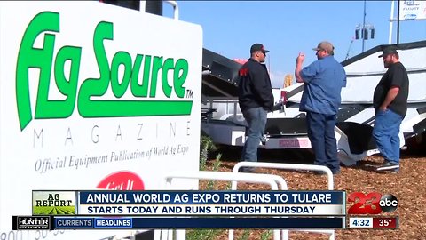 Annual World Ag Expo returns