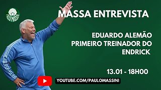 VOCÊ SABIA QUE O ENDRICK DO PALMEIRAS JÁ ATUOU COMO ALA? QUER SABER MAIS? - Paulo Massini