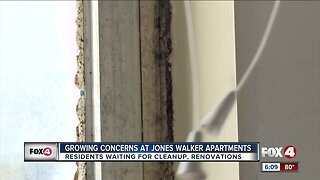 Jones Walker residents waiting for cleanup, renovations