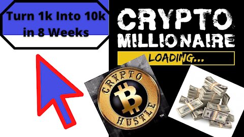 Turn 1k Into 10k Using Crypto Currency in 8 Weeks #makemoneyonline #workfromhome