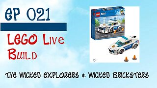 LEGO Live Build Set 60239 Police Patrol Car - Ep 021