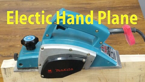 Using an Electric Hand Plane - Beginners #24