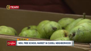 New free school market offers essentials for residents in Cleveland's Cudell neighborhood