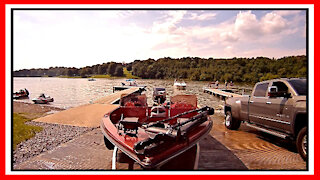 Launching at Dry Brooks Boat Ramp at Blue Marsh Lake