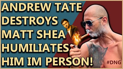 Andrew Tate makes MATT SHEA fly to ROMANIA to bring CHOCOLATE! Best REVENGE in INTERNET HISTORY!