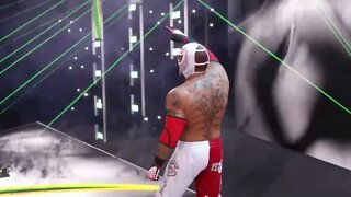 WWE2K22: Rey Mysterio 11 Full Entrance