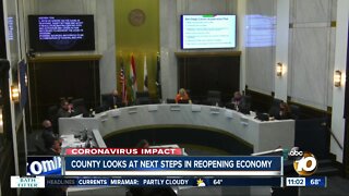 County looks at next steps in reopening economy