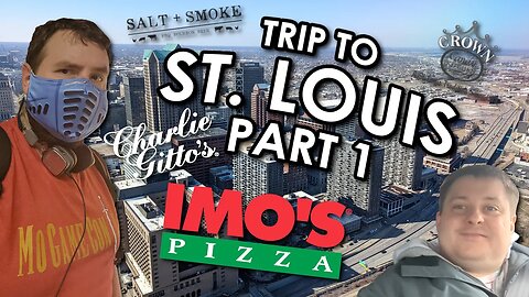 BBQ, Toasted Ravioli, Imo's Pizza - Eating St Louis - Adam Koralik