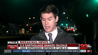 3.3 magnitude earthquake shakes Oildale
