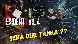 Testando a Demo do Resident Evil 4 - PC - PTBR