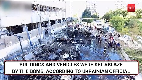 Putin’s Army Bombards & Blazes Kharkiv With Soviet-Era 500KG Guided Bombs